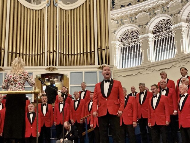 Andy solo Oxford Welsh Male Voice Choir Town Hall 2022